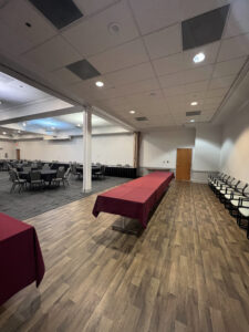 UVCC Catering Tables Zinfandel Room